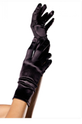 Satin-Handschuhe 001 (LAF2BwristBLK)